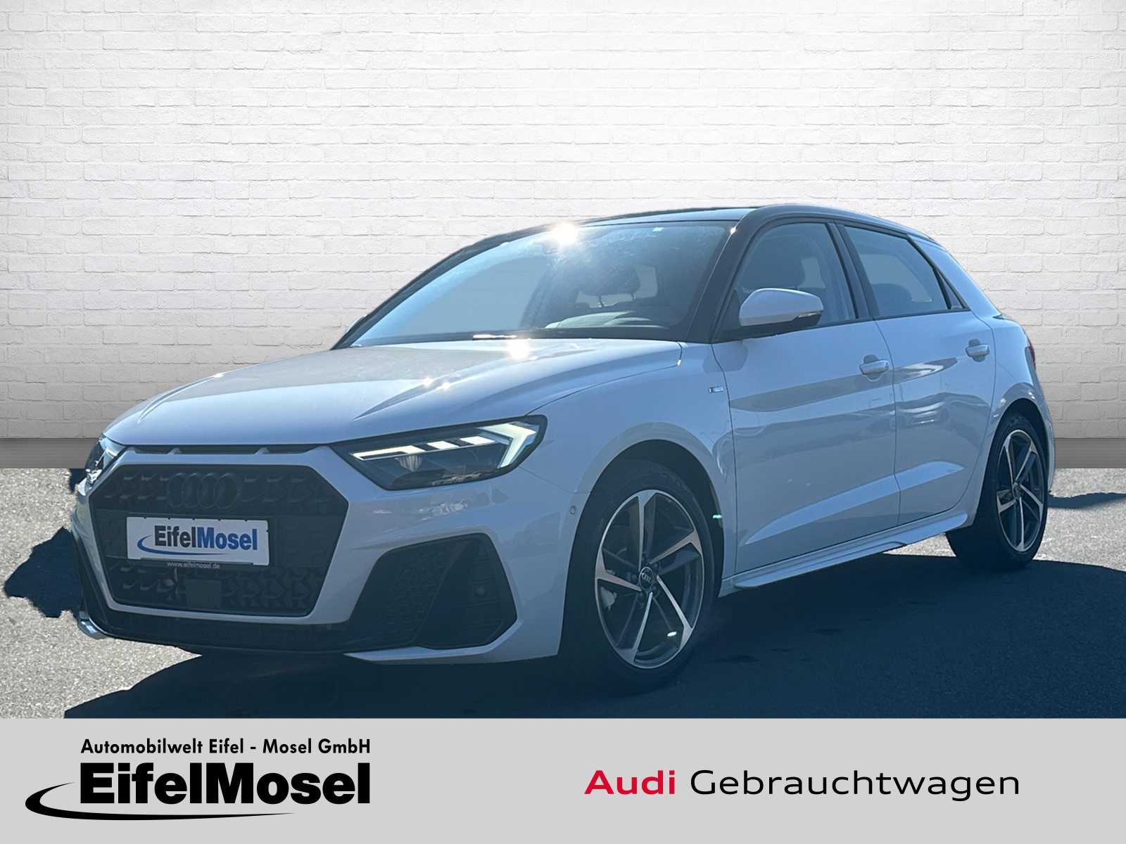 Foto 1 - Audi A1 Sportback 30 TFSI S tronic S line Rückfahrk MMI Navi Klima Regensens, Gletscherweiß