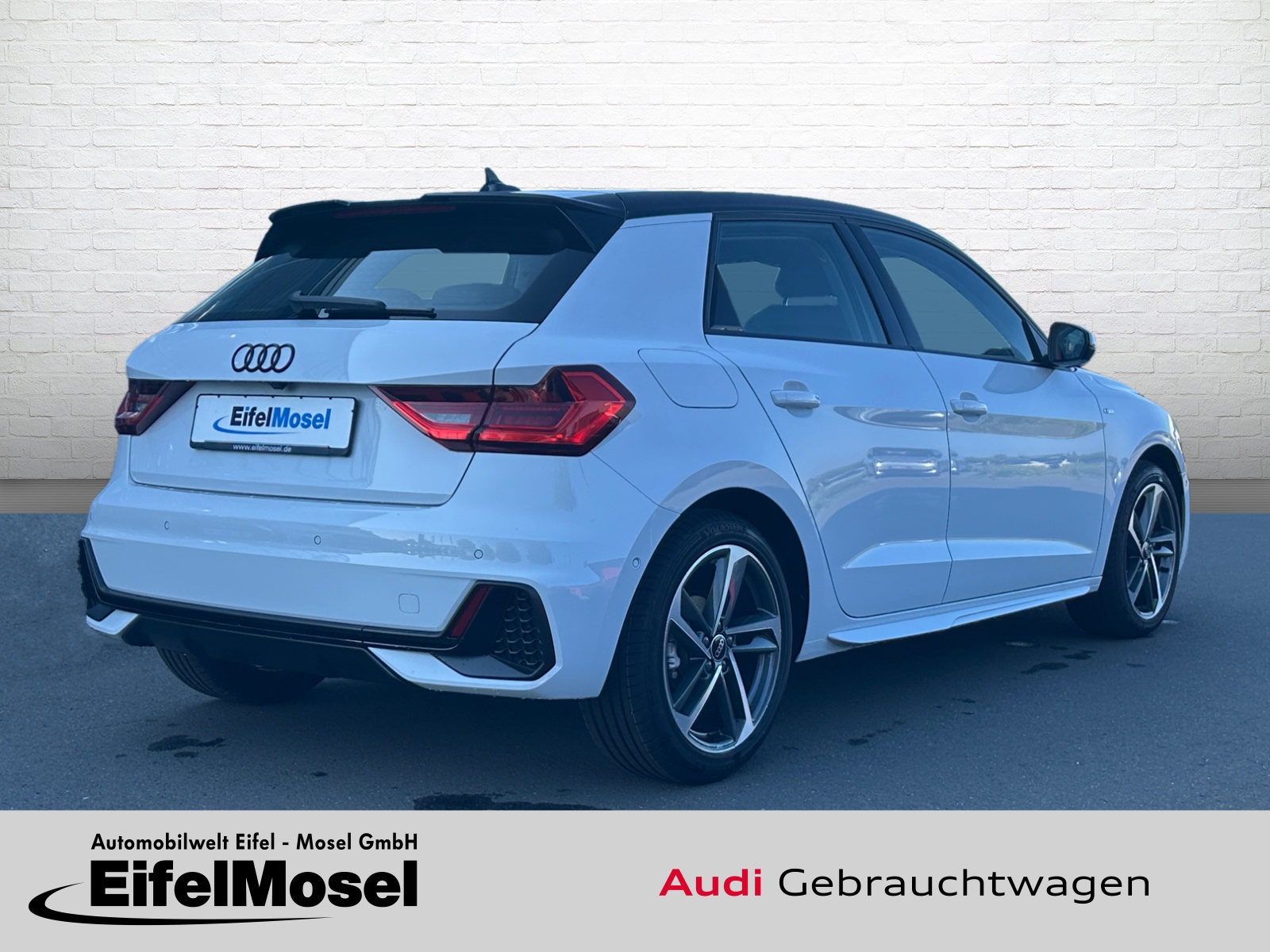 Foto 1 - Audi A1 Sportback 30 TFSI S tronic S line Rückfahrk MMI Navi Klima Regensens, Gletscherweiß