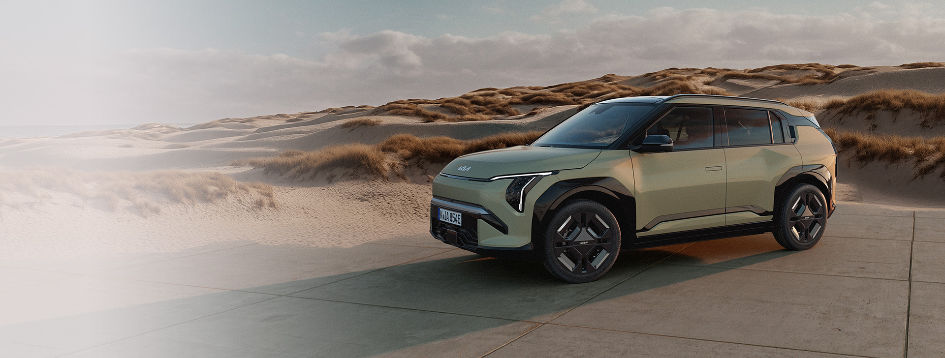 Der Kia EV3 Header
